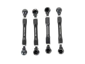 Adjustable suspension lift links from Rennline. Porsche 95B Macan - 8R0941285D, 9A794128500, 8R0941286D, 9A794128600, 8R0941310E, 9A79413100, 8R0941309B, 9A794130900 - S169